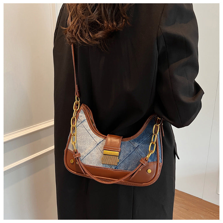 Women's New Special-interest Design Diamond Chain Shoulder Bag